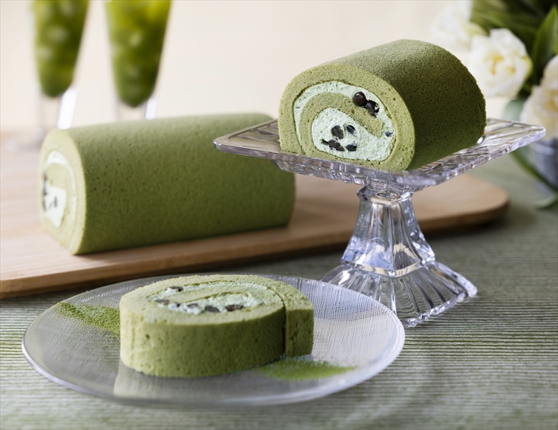 48時間送料無料】すこやか抹茶ロールケーキ発売！ | タカキベーカリー